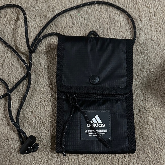 ADIDAS - NECK POUCH CROSSBODY BAG - Picture 1 of 12